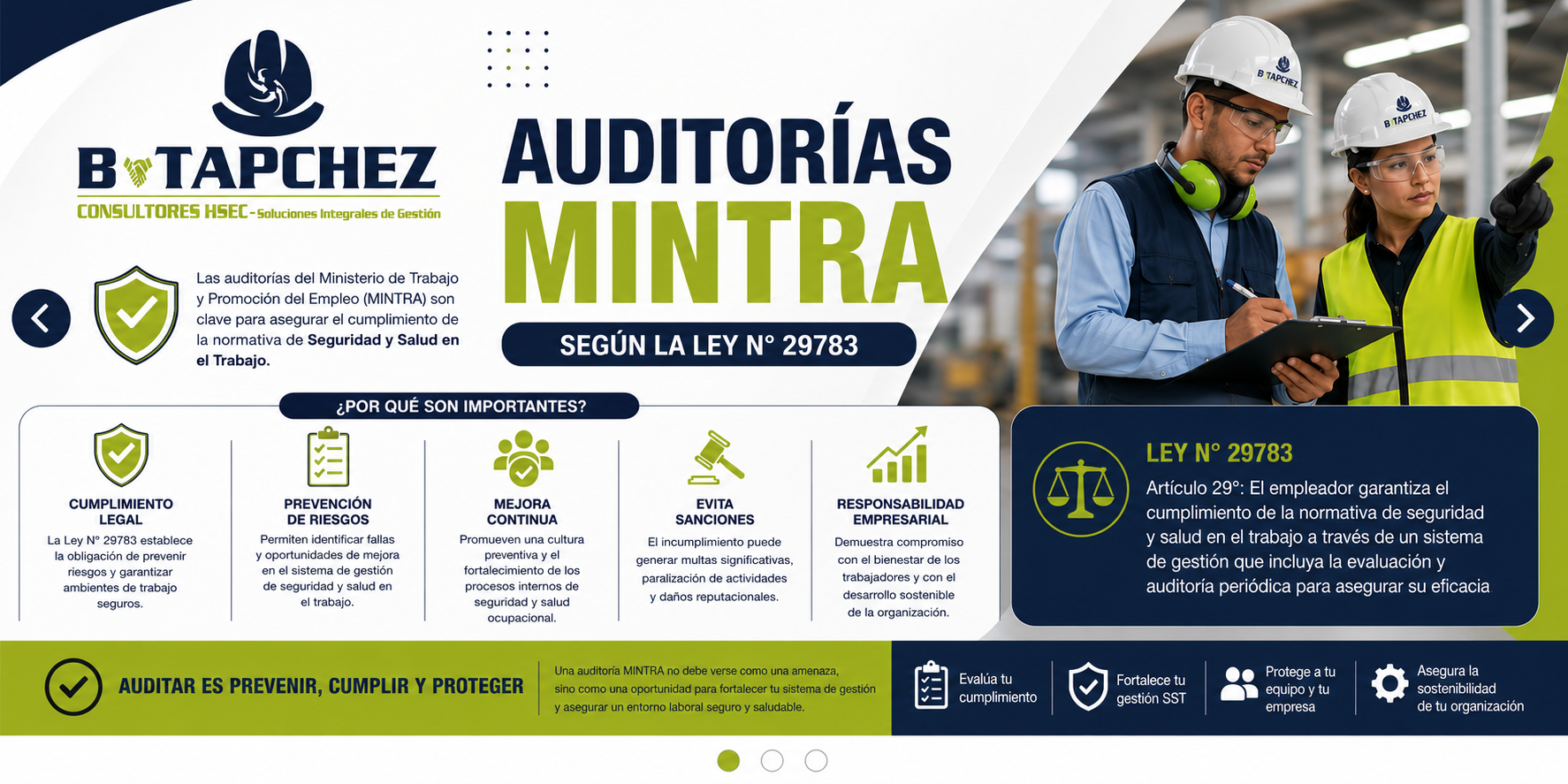 Auditorias de cumplimiento legal -  MINTRA